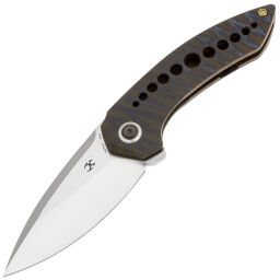 Нож Kansept ODD 21 satin сталь CPM-20CV рукоять Tiger Stripe Ti