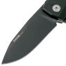 Нож Lion Steel ROK Black cталь M390 рукоять Black Aluminum (L/ROK A BB)