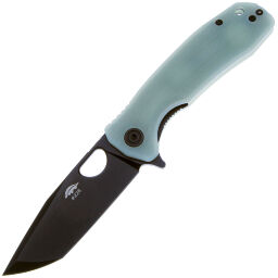 Нож Honey Badger Tanto M DLC LE сталь D2 рукоять Jade G10