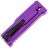 Нож Reate EXO-U-V2 сталь Stainless steel рукоять Diamond Pattern/Purple Aluminium