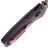 Нож Benchmade Mini Barrage Gold Class сталь CPM-S90V рукоять Purple Haze FatCarbon (585BK-251)
