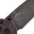 Нож Benchmade Mini Barrage Gold Class сталь CPM-S90V рукоять Purple Haze FatCarbon (585BK-251)