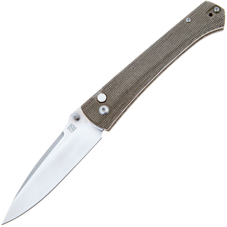 Нож Artisan Cutlery Andromeda сталь S35VN рукоять OD Green Micarta