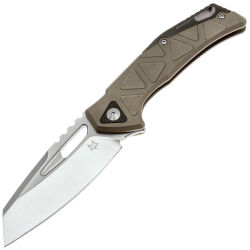 Нож Fox Chronos satin сталь MagnaCut рукоять Bronze Aluminium/Black Ti (FX-552 ALBR)