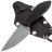 Нож Волчий Век МиниМасичька Custom Stonewash сталь N690 WA рукоять Textured Black G10