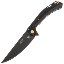 Нож НОКС Нукер black сталь AUS-8  рукоять Black G10 (347-780406)
