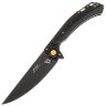 Нож НОКС Нукер black сталь AUS-8  рукоять Black G10 (347-780406)