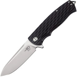 Нож Bestech Grampus satin сталь D2 рукоять Black G10 (BG02A)