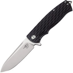 Нож Bestech Grampus satin сталь D2 рукоять Black G10 (BG02A)