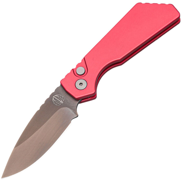 Нож Pro-Tech/Strider PT+ DLC сталь Cru-Wear рукоять Red Aluminum (KC.PT+.11)