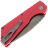 Нож Pro-Tech/Strider PT+ DLC сталь Cru-Wear рукоять Red Aluminum (KC.PT+.11)