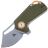 Нож Black Fox Puck sandblasted сталь D2 рукоять OD Green G10 (BF-761 OD)