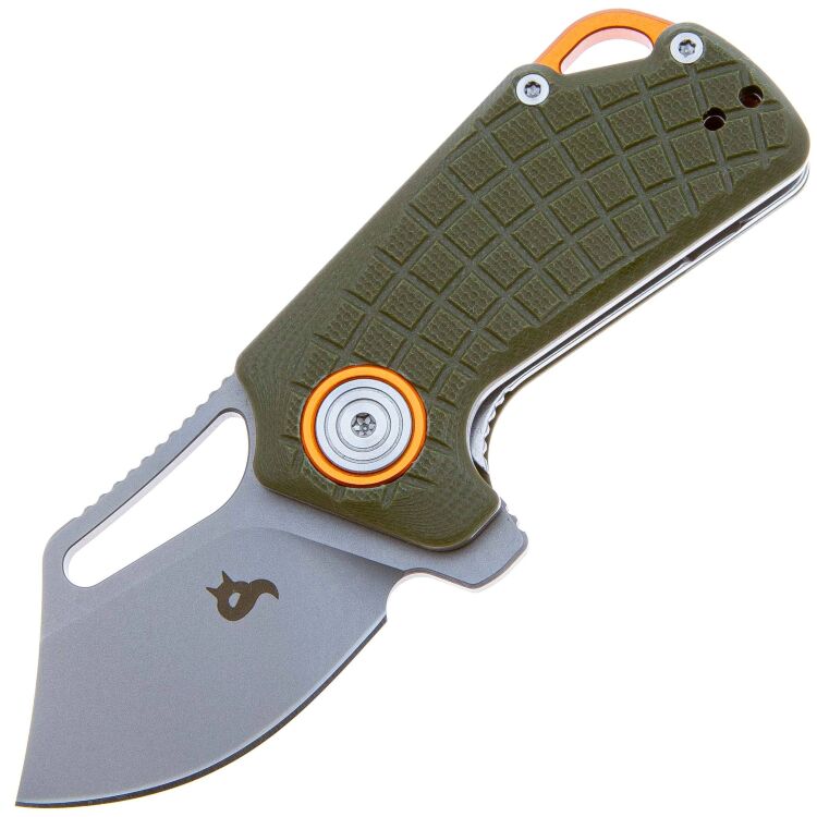 Нож Black Fox Puck sandblasted сталь D2 рукоять OD Green G10 (BF-761 OD)