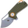 Нож Black Fox Puck sandblasted сталь D2 рукоять OD Green G10 (BF-761 OD)