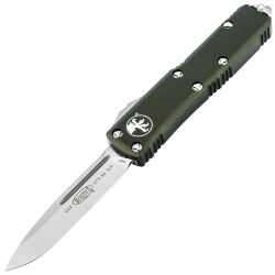 Нож Microtech UTX-85 S/E satin сталь M390 рукоять OD Green Aluminium (231-4OD)