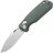 Нож CJRB Maximal Stonewash сталь AR-RPM9 рукоять Green Micarta (J1954-MGN)