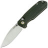 Нож CJRB Maximal Stonewash сталь AR-RPM9 рукоять Green Micarta (J1954-MGN)