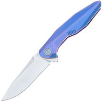Нож Rike Knife 1508s сталь M390 рукоять Blue Ti