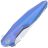 Нож Rike Knife 1508s сталь M390 рукоять Blue Ti