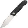 Нож Reate 9D-V2 satin сталь 154CM рукоять Bead blast Titanium/Carbon fiber