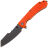 Нож Daggerr Rhino DL blackwash сталь 8Cr14MoV рукоять Orange FRN