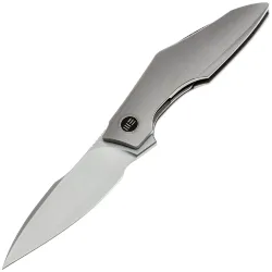 Нож WE Knife Krait Snake satin сталь M390 рукоять Gray Titanium (WE24084-2)