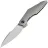 Нож WE Knife Krait Snake satin сталь M390 рукоять Gray Titanium (WE24084-2)