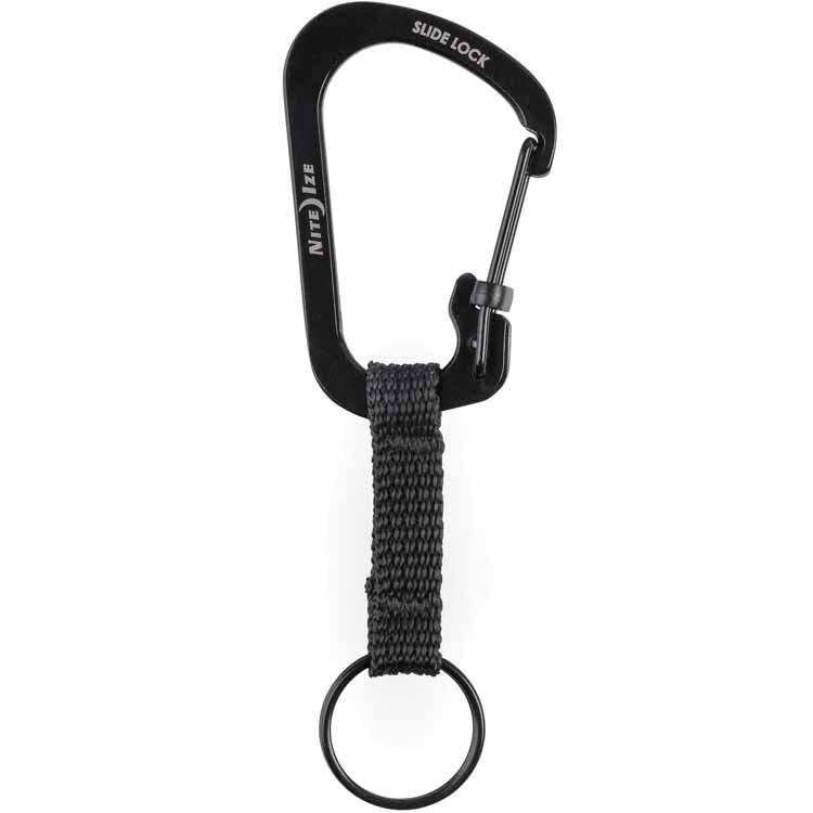 Карабин Nite Ize SlideLock Key Ring #3 Black (CSLW3-01-R6)
