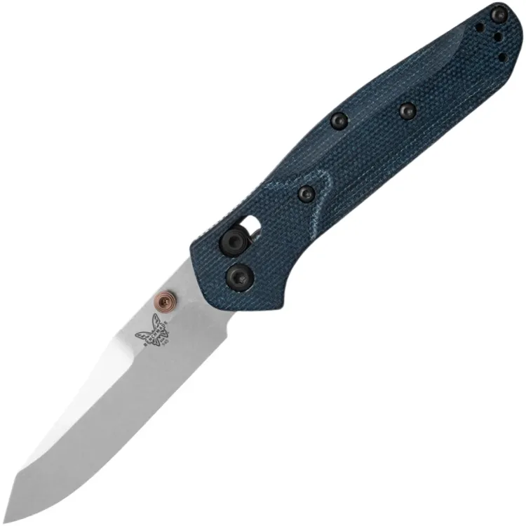 Нож Benchmade Mini Osborne сталь M390 рукоять Denim Micarta (945-04)