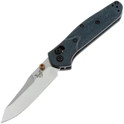 Нож Benchmade Mini Osborne сталь M390 рукоять Denim Micarta (945-04) Нож Benchmade Mini Osborne сталь M390 рукоять Denim Micarta (945-04)