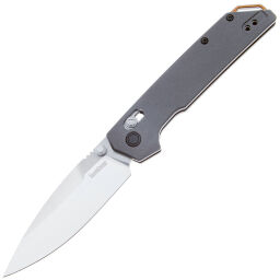 Нож Kershaw Iridium satin cталь D2 рукоять Gray Aluminium (2038)