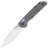 Нож Kershaw Iridium satin cталь D2 рукоять Gray Aluminium (2038)