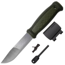 Нож Mora Kansbol Survival kit с огнивом сталь 12C27 рукоять резинопластик (13912)