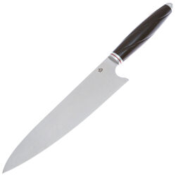 Нож кухонный QSP Gyuto 8'' сталь 14C28N рукоять Ebony Wood (QS-KK-003A)