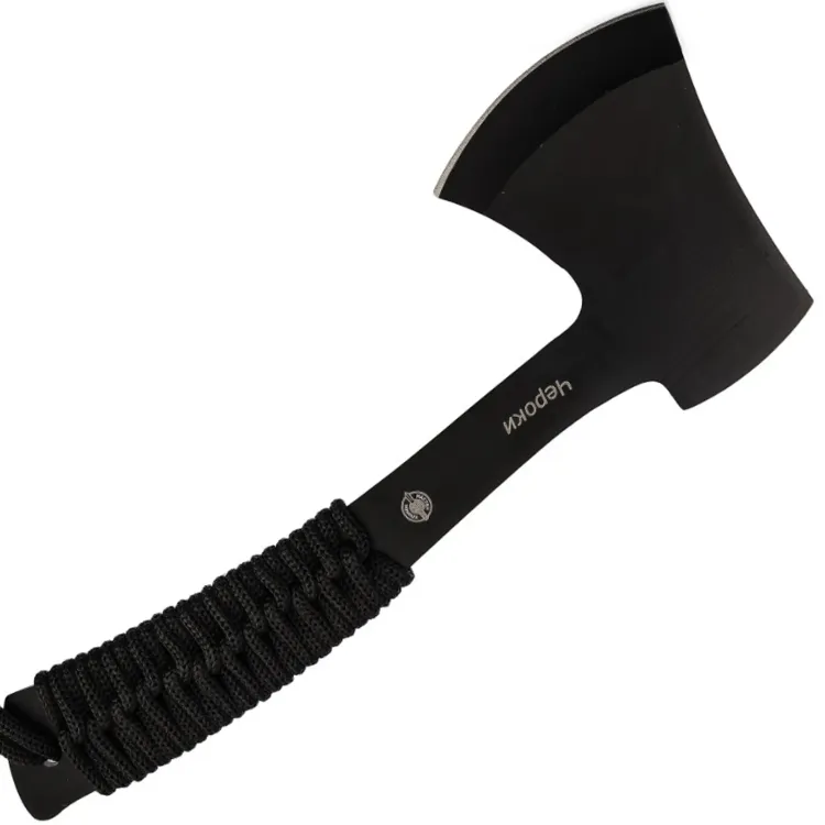 Топор Мастер-К Чероки сталь 3Cr13 черный (MMX1A)