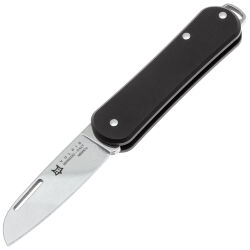 Нож FOX Vulpis 45 сталь N690 рукоять Black Aluminium (FX-VP108 BK)