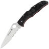 Нож Spyderco Endura 4 PS Thin Red Line сталь VG-10 рукоять Black FRN (C10FPSBKRD)