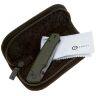 Нож CIVIVI Altus Blackwash сталь Damascus рукоять Green Micarta (C20076-DS1)