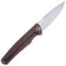 Нож складной Гудзон облегченный сталь M390 рукоять мраморный карбон/титан (Чебурков А.И.)
