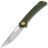 Нож Mr.Blade Finch stonewash сталь AUS-8 рукоять Olive drab G10