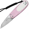 Нож CIVIVI Purr satin сталь Nitro-V рукоять Powder Pink/White G10 (C25054-4)