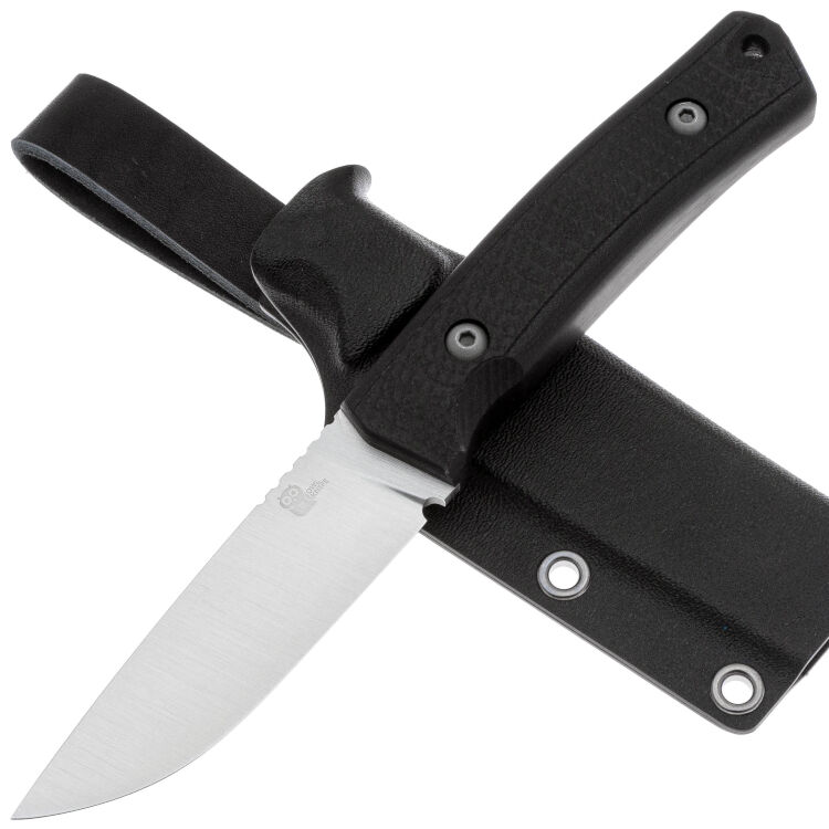 Нож Owl Knife Barn-XS сталь N690 рукоять чёрный G10