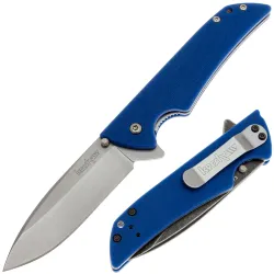 Нож Kershaw Skyline Factory Second stonewash сталь 14C28N рукоять Blue G10 (1760BLSW XXXX)
