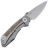 Нож Real Steel Delta 2600 сталь S35VN рукоять Titanium/Natural Micarta (7101N)