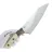 Нож кухонный Microtech 8" Chef Knife сталь San Mai Damascus M390 рукоять Bronze Ti/Ivory G10