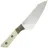 Нож кухонный Microtech 8" Chef Knife сталь San Mai Damascus M390 рукоять Bronze Ti/Ivory G10