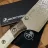 Нож кухонный Microtech 8" Chef Knife сталь San Mai Damascus M390 рукоять Bronze Ti/Ivory G10