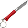 Нож-брелок Opinel №4 Tradition сталь 12C27 рукоять граб красный (002055)