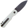 Нож Kizer Yorkie Black сталь M390 рукоять White G10