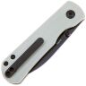 Нож Kizer Yorkie Black сталь M390 рукоять White G10